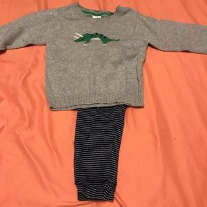 Carters Knit Sweater Set